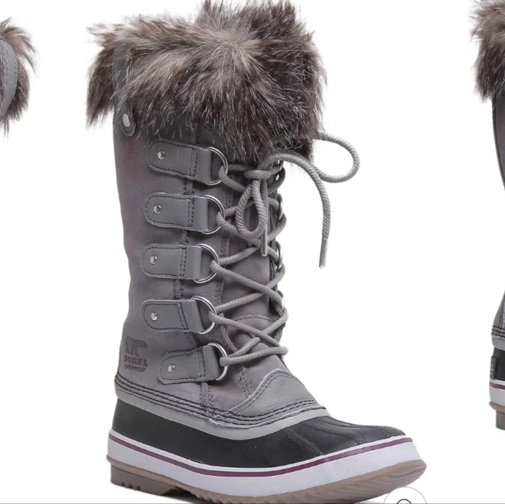 Sorel Joan Of Arctic Waterproof boot. In Grey